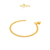 MASDORA 916 Gold Bracelet Rantai Tangan Emas ~ Lipan Licin Fluffy Love (EMAS 916/22K)