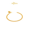 MASDORA 916 Gold Bracelet Rantai Tangan Emas ~ Lipan Licin Fluffy Love (EMAS 916/22K)