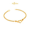 MASDORA 916 Gold Bracelet Rantai Tangan Emas ~ Shining Sauh Sincero Cutting (EMAS 916/22K)