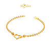 MASDORA 916 Gold Bracelet Rantai Tangan Emas ~ Shining Sauh Sincero Cutting (EMAS 916/22K)