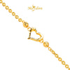 MASDORA 916 Gold Bracelet Rantai Tangan Emas ~ Shining Sauh Sincero Cutting (EMAS 916/22K)