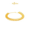 MASDORA 916 Gold Bracelet Rantai Tangan Emas ~ HG Stacked Sincero Links (EMAS 916/22K)
