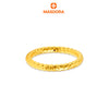 MASDORA 916 Gold Ring Rings Cincin Emas ~ HG Golden Simple Rope (EMAS 916/22K)