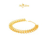MASDORA 916 Gold Bracelet Rantai Tangan Emas ~ HG Stacked Sincero Links (EMAS 916/22K)