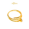 MASDORA 916 Gold Ring Rings Cincin Emas ~ Sparkling Layered Nail (EMAS 916/22K)