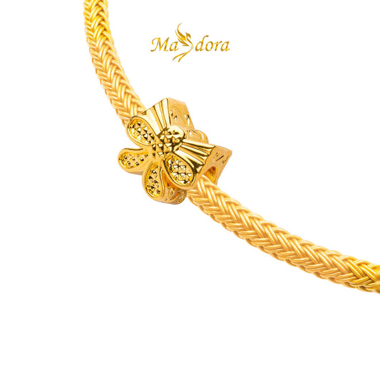 MASDORA 916 Gold Beads Bead Emas ~ HG Fairy Bow (EMAS 916/22K)