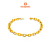 MASDORA 916 Gold Bracelet Rantai Tangan Emas ~ Delicate Anchor (EMAS 916/22K)