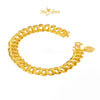 MASDORA 916 Gold Bracelet Rantai Tangan Emas ~ Coco King - 6mm (EMAS 916/22K)