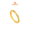 MASDORA 916 Gold Ring Rings Cincin Emas ~ Golden Delicate Cavo (EMAS 916/22K)