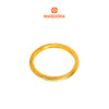 MASDORA 916 Gold Ring Rings Cincin Emas ~ Golden Delicate Cavo (EMAS 916/22K)