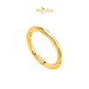 MASDORA 916 Gold Ring Rings Cincin Emas ~ HG Golden Mini Spiral Flower (EMAS 916/22K)