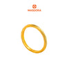 MASDORA 916 Gold Ring Rings Cincin Emas ~ Golden Delicate Cavo (EMAS 916/22K)