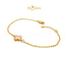 MASDORA 916 Gold Bracelet Rantai Tangan Emas ~ 1F Budget Clover - M (EMAS 916/22K)