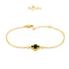 MASDORA 916 Gold Bracelet Rantai Tangan Emas ~ 1F Budget Clover - M (EMAS 916/22K)