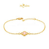 MASDORA 916 Gold Bracelet Rantai Tangan Emas ~ 1F Budget Clover - M (EMAS 916/22K)