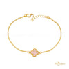 MASDORA 916 Gold Bracelet Rantai Tangan Emas ~ 1F Budget Clover - M (EMAS 916/22K)