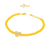 MASDORA 916 Gold Bracelet Rantai Tangan Emas ~ Sparkling Love Boba (EMAS 916/22K)