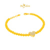 MASDORA 916 Gold Bracelet Rantai Tangan Emas ~ Sparkling Love Boba (EMAS 916/22K)