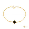 MASDORA 916 Gold Bracelet Rantai Tangan Emas ~ 1F Budget Clover - M (EMAS 916/22K)