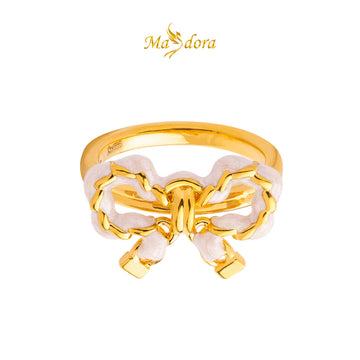 MASDORA 999 Gold Ring Rings Cincin Emas ~ Pretzel Ribbon Edition (EMAS 999/24K)