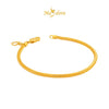 MASDORA 916 Gold Bracelet Rantai Tangan Emas ~ Lobster Hook - 5.00GM+ (EMAS 916/22K)