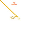 MASDORA 916 Gold Bracelet Rantai Tangan Emas ~ Lobster Hook - 5.00GM+ (EMAS 916/22K)