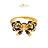 MASDORA 999 Gold Ring Rings Cincin Emas ~ Pretzel Ribbon Edition (EMAS 999/24K)