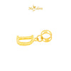 MASDORA 916 Gold Charms Charm Emas ~ Alphabet D (EMAS 916/22K)