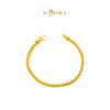 MASDORA 916 Gold Bracelet Rantai Tangan Emas ~ Starry True Love (EMAS 916/22K)