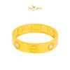 MASDORA 916 Gold Ring Rings Cincin Emas - Screw Mark Love (EMAS 916/22K)