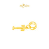 MASDORA 916 Gold Charms Charm Emas ~ Alphabets T (EMAS 916/22K)