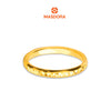MASDORA 916 Gold Ring Rings Cincin Emas ~ Premium Cutting Band  (EMAS 916/22K)