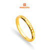 MASDORA 916 Gold Ring Rings Cincin Emas ~ Premium Cutting Band  (EMAS 916/22K)