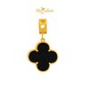 MASDORA 916 Gold Charms Charm Emas ~ Clover - L (EMAS 916/22K)