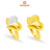 MASDORA 916 Gold Ring Rings Cincin Emas ~ HG Half Hearted. (EMAS 916/22K)