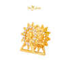 MASDORA 916 Gold Beads Bead Emas ~ Sparkling Ferris Wheel (EMAS 916/22K)