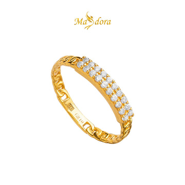 MASDORA 916 Gold Ring Rings Cincin Emas ~ Sparkling After You (EMAS 916/22K)