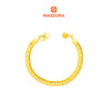 MASDORA 916 Gold Bracelet Rantai Tangan Emas ~ Lipan Licin Baby (EMAS 916/22K)
