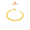 MASDORA 916 Gold Bracelet Rantai Tangan Emas ~ Lipan Licin Baby (EMAS 916/22K)
