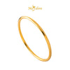MASDORA 999 Gold Bangle Gelang Tangan Emas ~ Simple Plain Round (EMAS 999/24K)