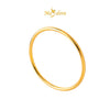 MASDORA 999 Gold Bangle Gelang Tangan Emas ~ Simple Plain Round (EMAS 999/24K)