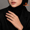 MASDORA 916 Gold Ring Rings Cincin Emas ~ Duotone Mini Sturdy Safety Pin (EMAS 916/22K)