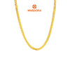 MASDORA 916 Gold Necklace Rantai Leher Emas ~ Lipan Licin 2mm (EMAS 916/22K)