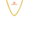MASDORA 916 Gold Necklace Rantai Leher Emas ~ Lipan Licin 2mm (EMAS 916/22K)