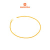 MASDORA 916 Gold Bracelet Rantai Tangan Emas ~ Golden Mini Plain Solid Chain (EMAS 916/22K)