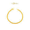 MASDORA 916 Gold Bracelet Rantai Tangan Emas ~ Golden Cat Tail (EMAS 916/22K)