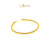 MASDORA 916 Gold Bracelet Rantai Tangan Emas ~ Golden Cat Tail (EMAS 916/22K)