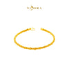 MASDORA 916 Gold Bracelet Rantai Tangan Emas ~ Golden Cat Tail (EMAS 916/22K)
