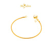 MASDORA 916 Gold Bracelet Rantai Tangan Emas ~ Spiga Chain Fluffy Love (EMAS 916/22K)