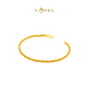 MASDORA 916 Gold Bracelet Rantai Tangan Emas ~ Golden Cat Tail (EMAS 916/22K)